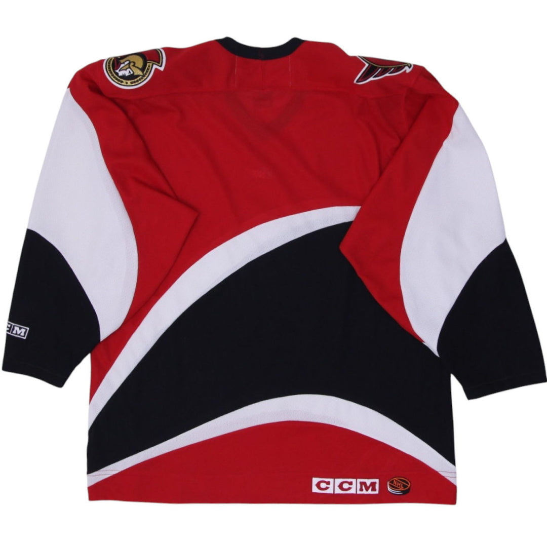 Vintage CCM Ottawa Senators Red Black And White Hockey Jersey | Migration_Jerseys - Side View | Fashion Rerun