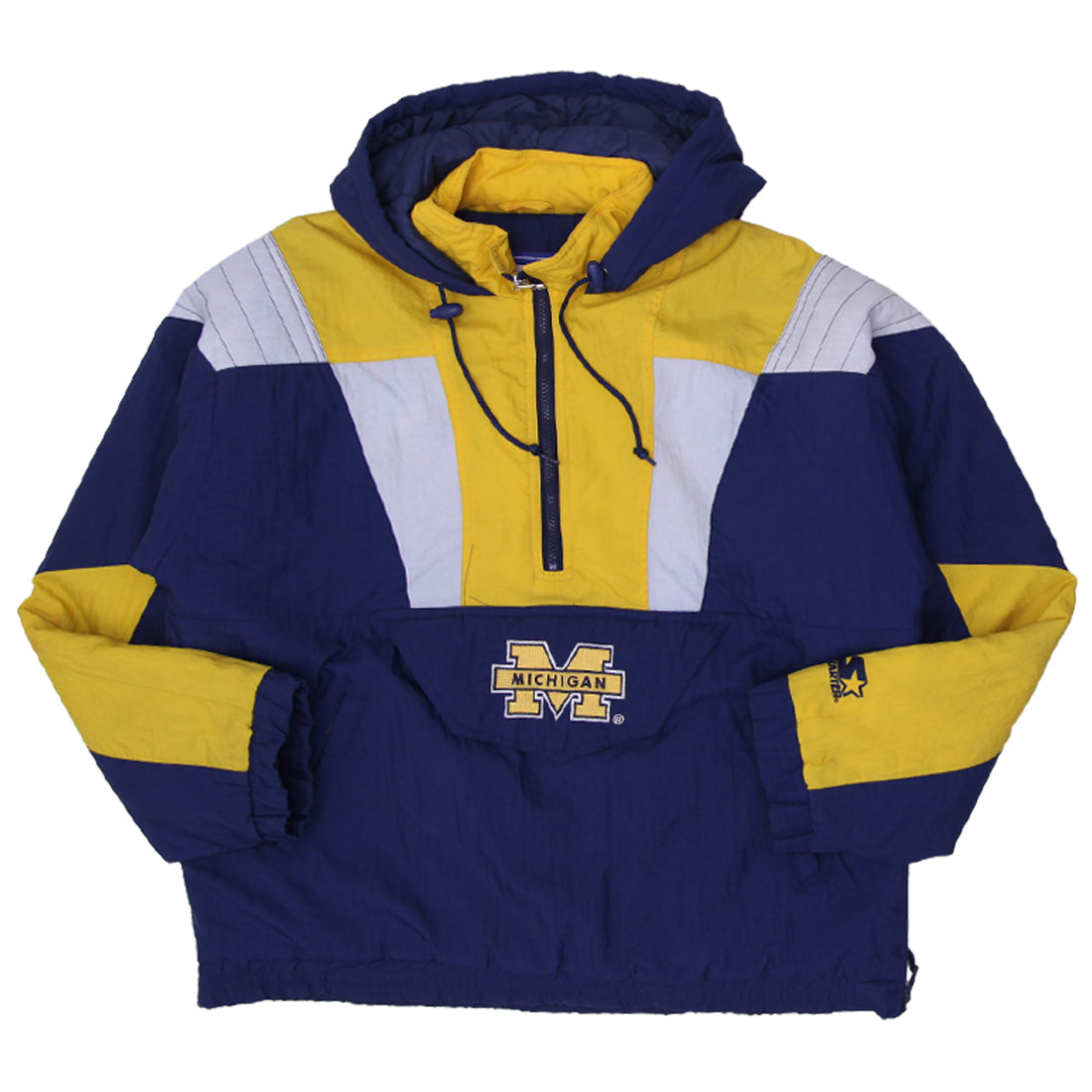 k*o様 starter Michigan アノラックジャケット　college スターター アノラックジャケット ミシガン州立大 カレッジ 90s XL S13