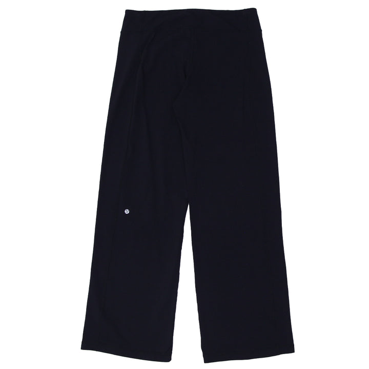 Ladies Lululemon Black Wide Leg Legging Pants