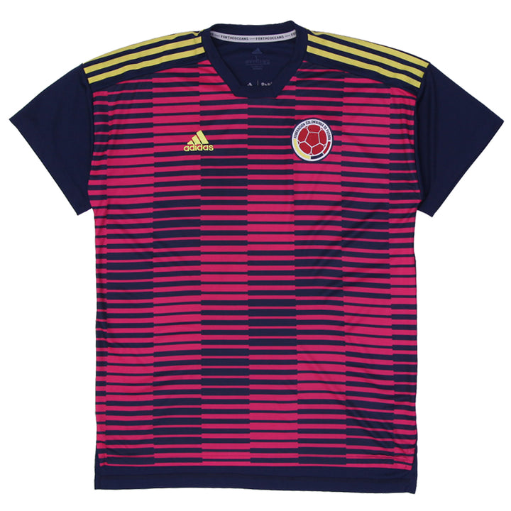 Mens Adidas Climalite Parley Colombia National Team 2018-2019 Training Jersey