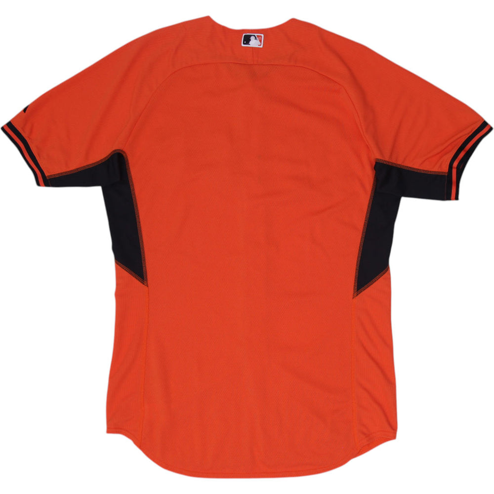 Vintage MLB Baltimore Orioles Baseball Jersey made in USA Size 48 | Migration_Jerseys - Side View | Fashion Rerun