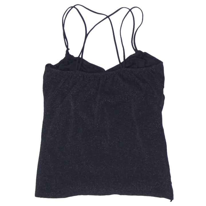 Y2K Ladies Strappy Black Top
