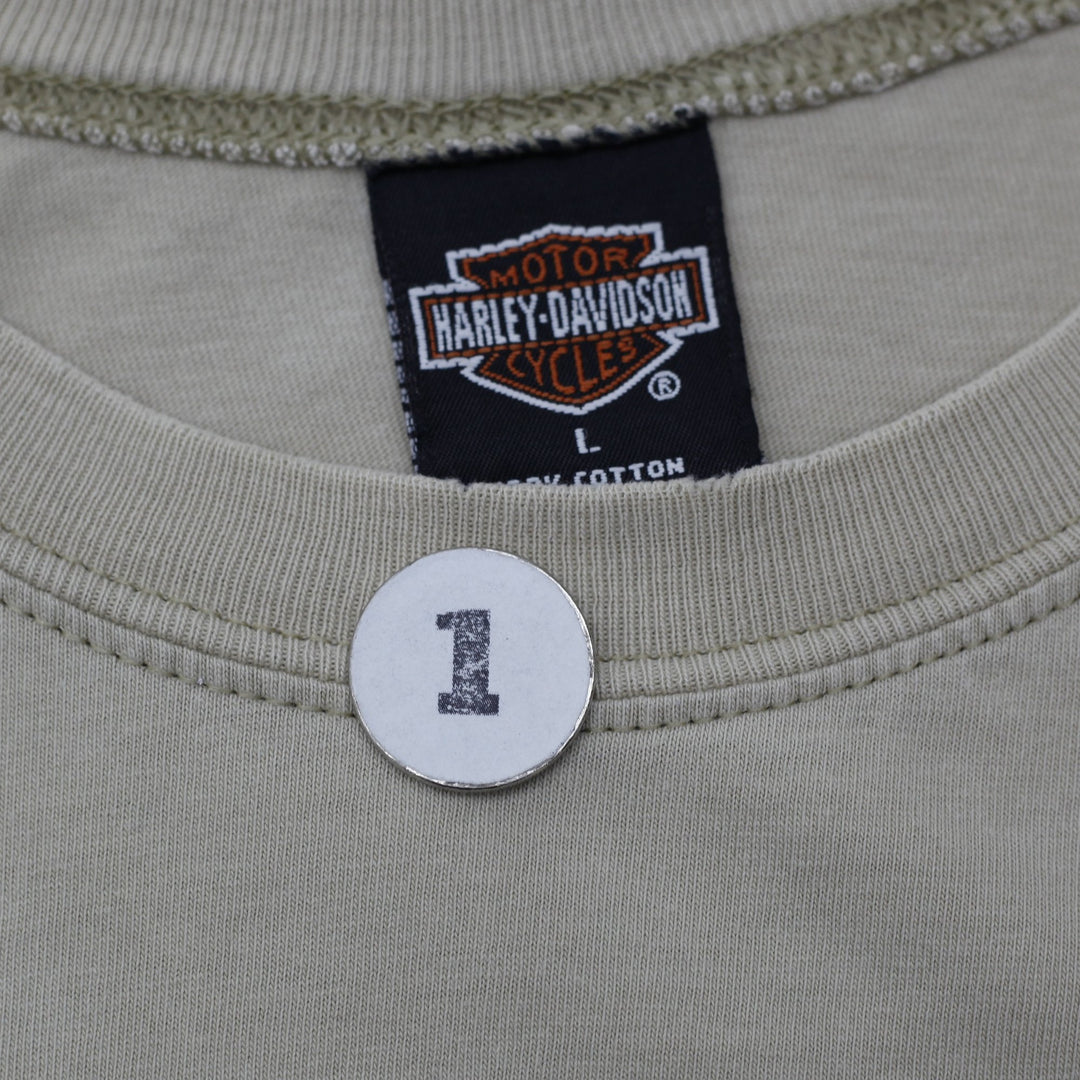 Vintage 2000s Harley Davidson Bar & Shield T-Shirt Size L