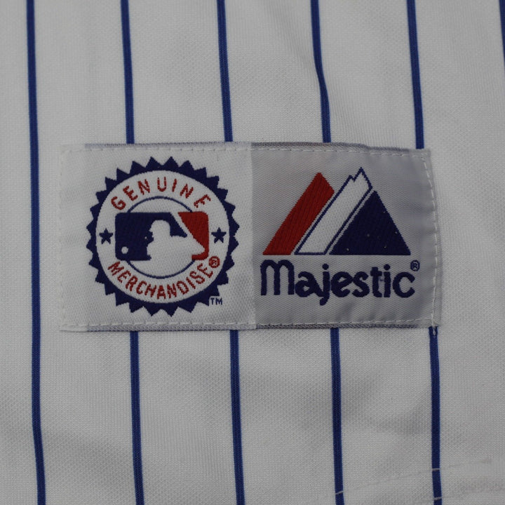 Vintage Majestic Chicago Cubs Pinstripe Baseball Jersey