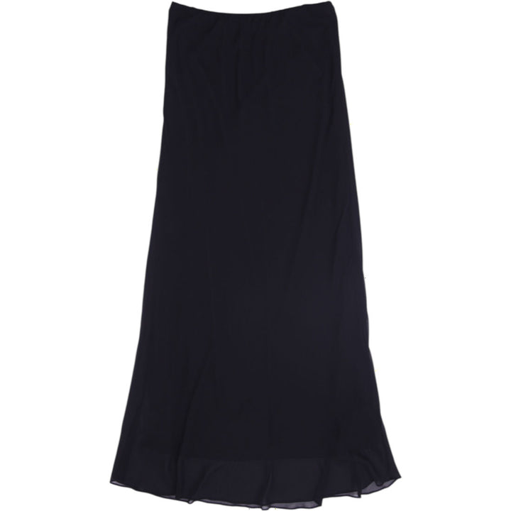 Y2K Ladies Alex Evenings Chiffon Lined Long Maxi Skirt Size M