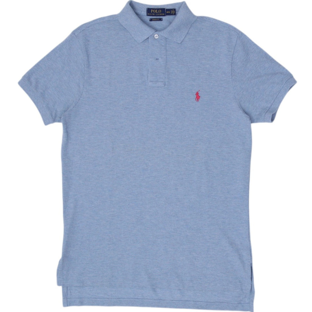 Polo Ralph Lauren Custom Fit Blue Polo Shirt Size M | Migration_T-Shirts | Fashion Rerun