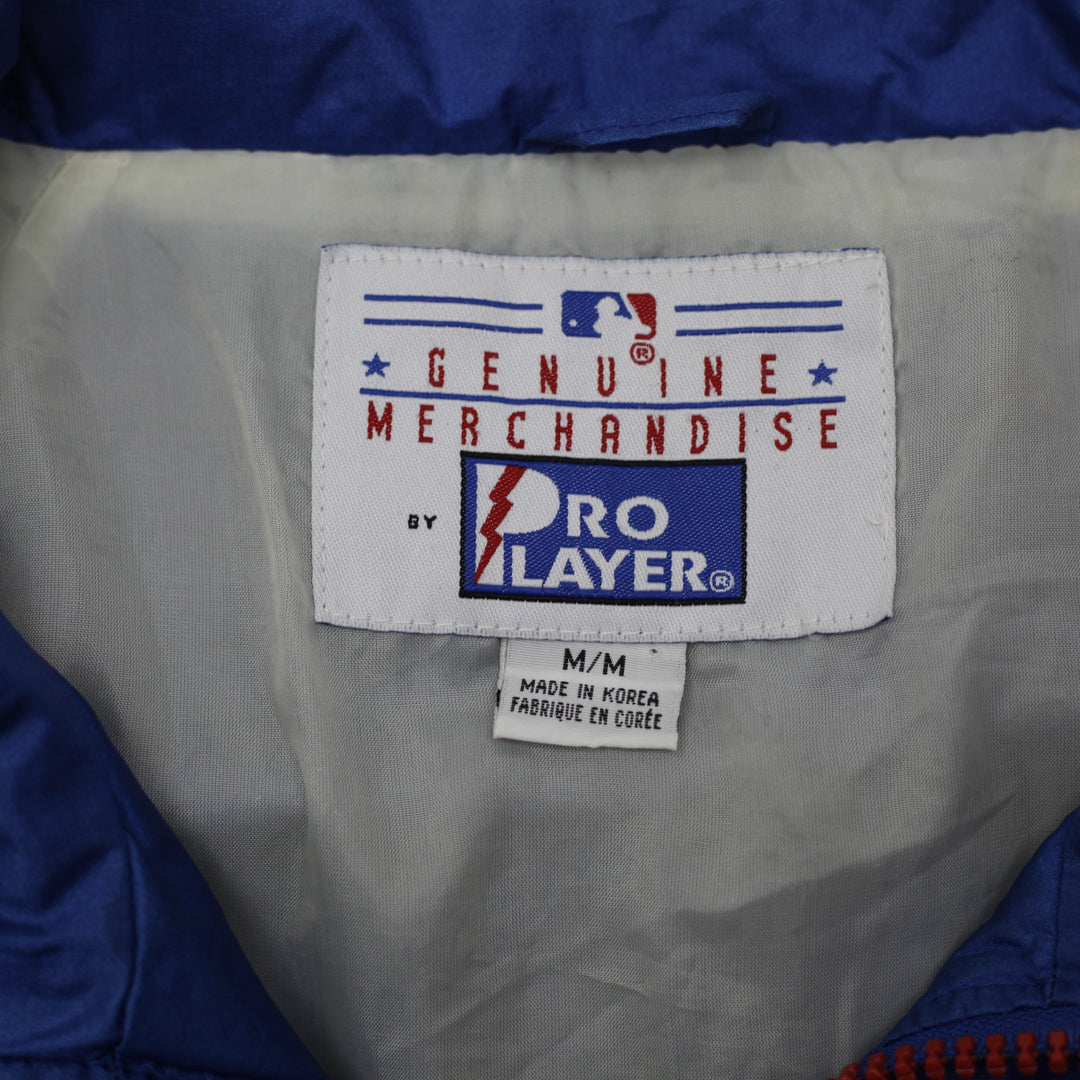 Vintage 1997-99 Toronto Blue Jays Pro Player Full Zip Windbreaker Jacket M | Migration_Jackets - Back View | Fashion Rerun