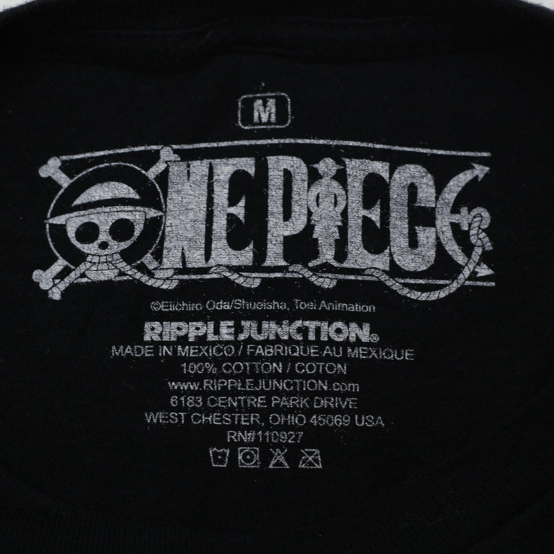 Mens One Piece Luffy Anime Graphic T-Shirt Size M