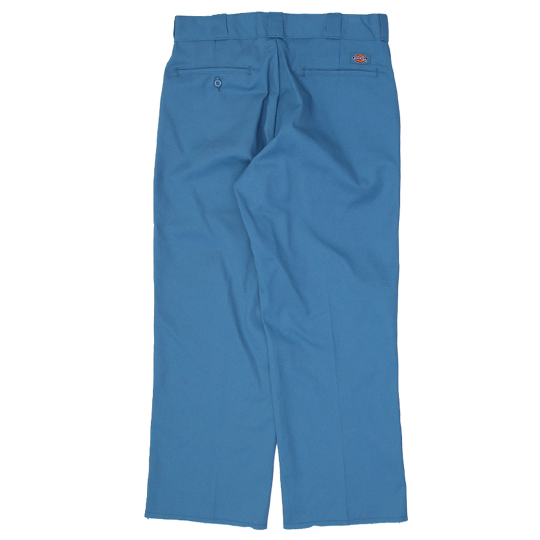 Mens 874 Original Fit Dickies Blue Pants