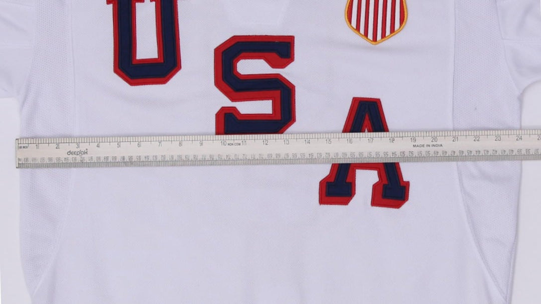 Vintage Nike USA Parise #9 Hockey Jersey