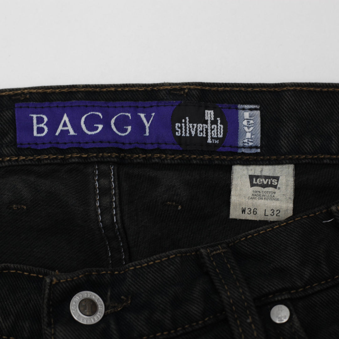 Vintage Mens Levis SilverTab Baggy Jeans Denim