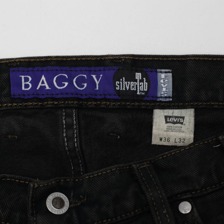 Vintage Mens Levis SilverTab Baggy Jeans Denim