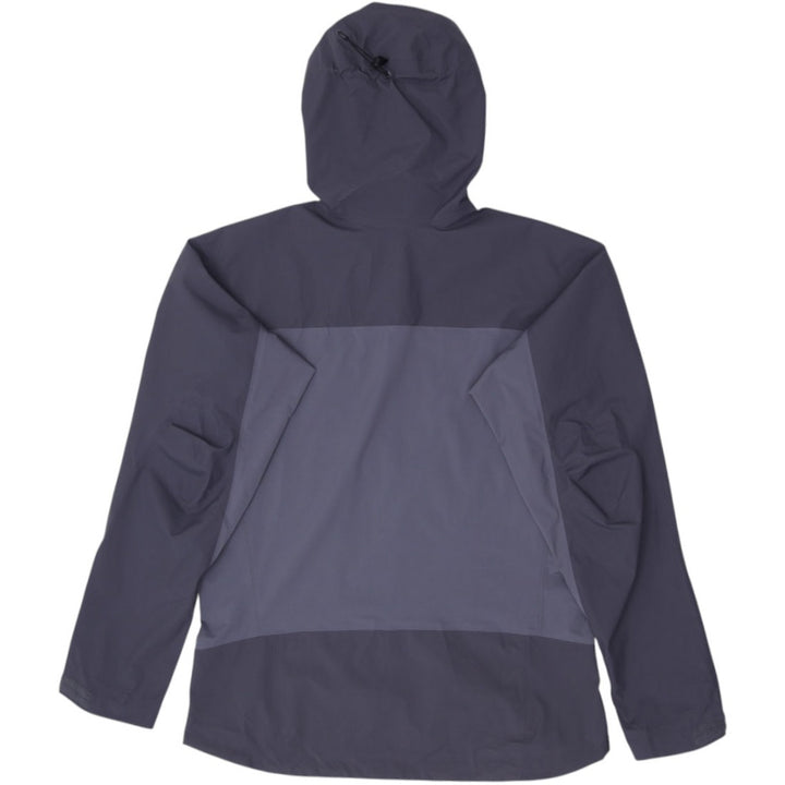 Mens Arc'teryx Jacket Gray Waterproof Hooded Gore-Tex Full Zip Large