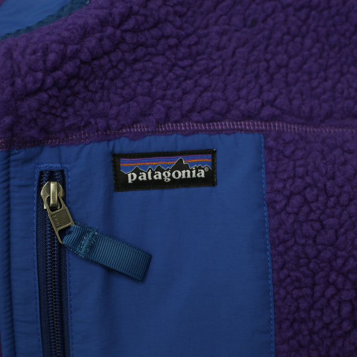 Mens Patagonia Fleece Vest Purple Full Zip Outdoor Warm Medium | Migration_Vests - Detail View | Fashion Rerun