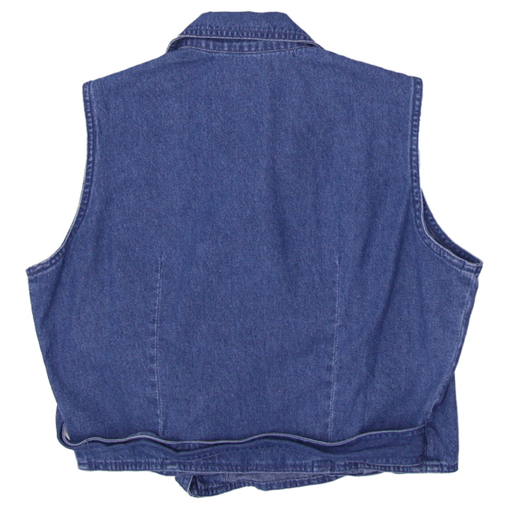 Ladies AMI Wrap Around Denim Vest