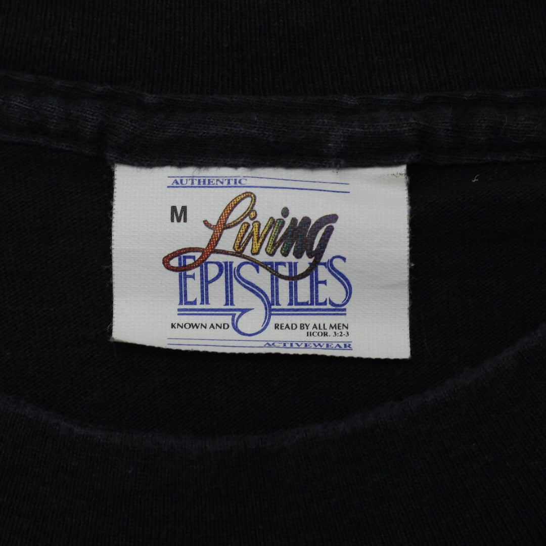 Vintage 90s Living Epistles "With Wings as Eagles" Graphic T-Shirt Size M