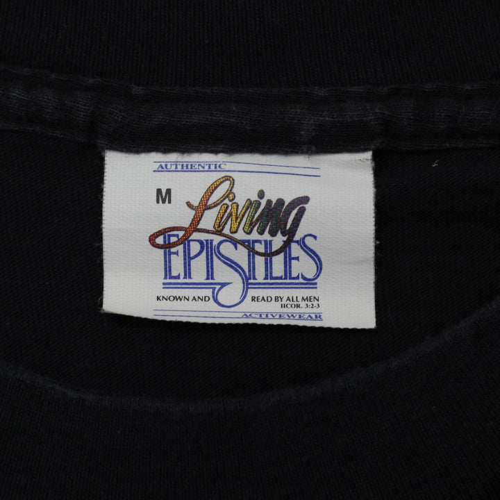 Vintage 90s Living Epistles "With Wings as Eagles" Graphic T-Shirt Size M