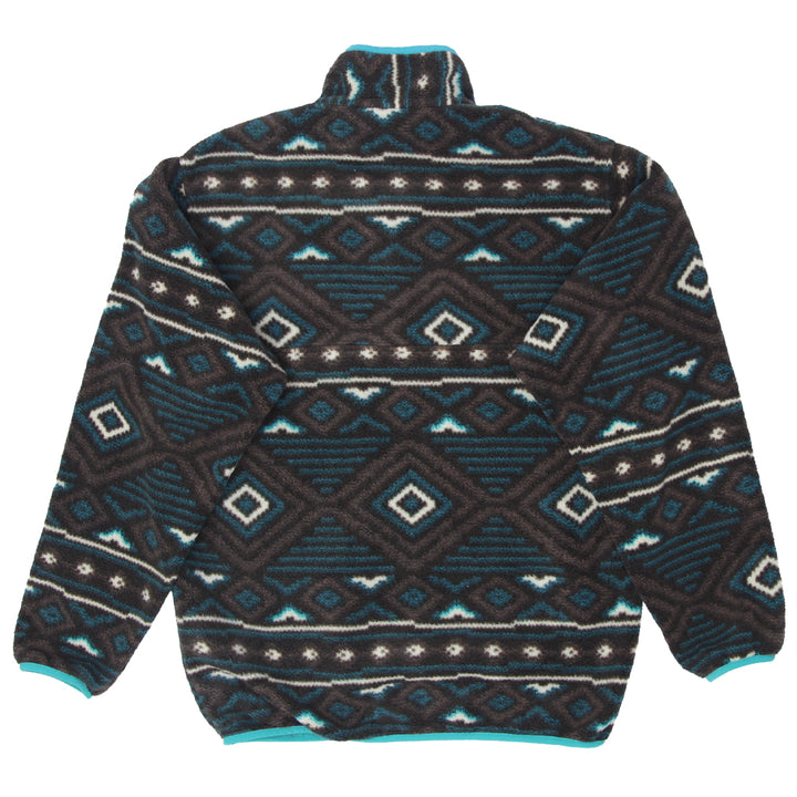 Mens Patagonia Snap-T Fleece Geometric Print Pullover - Fashion Rerun Vintage Migration_Sweaters