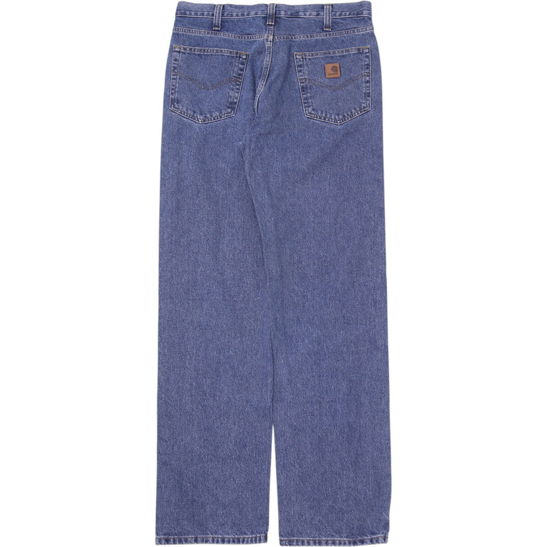 Mens Carhartt B460 DPS Relaxed Fit Denim Jeans Size 34 x 34