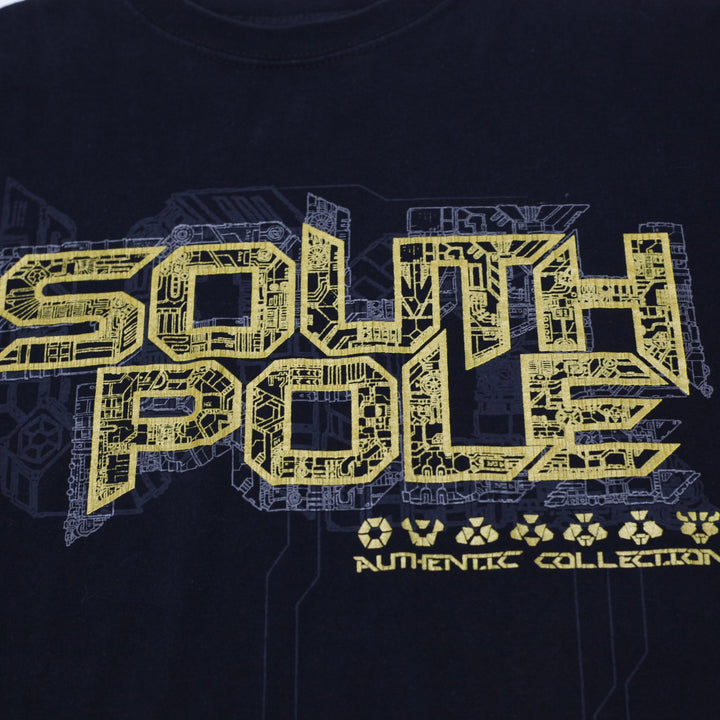 Y2K Mens South Pole Hip Hop Graphic T-Shirt