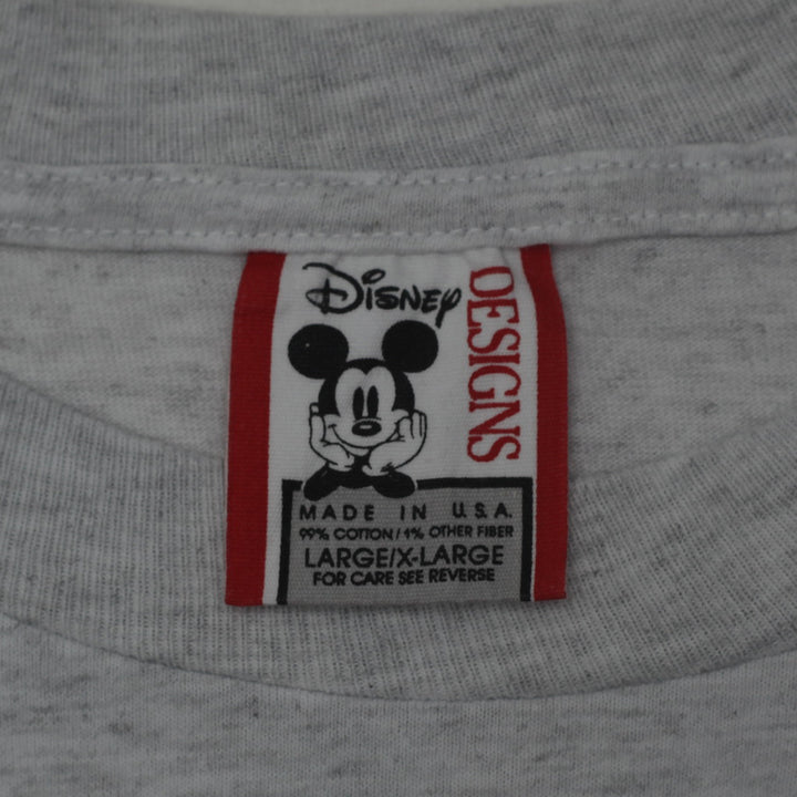 Vintage Disney Designs Splash Mountain T-Shirt Made In USA Size L / XL , Gray - Fashion Rerun Vintage Migration_T-Shirt