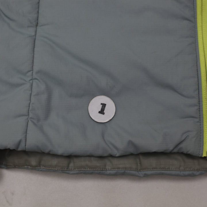 Ladies Arc'teryx Gray Light Blue Insulated Zipper Lightweight Jacket XS | Migration_Jackets - View 6 | Fashion Rerun