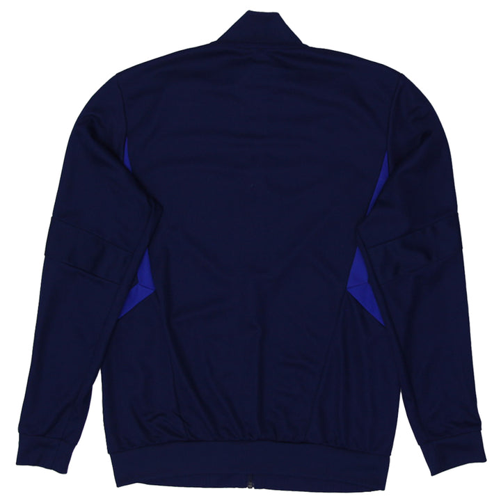 Mens Adidas Logo Sleeve Striped Zip Up Jacket