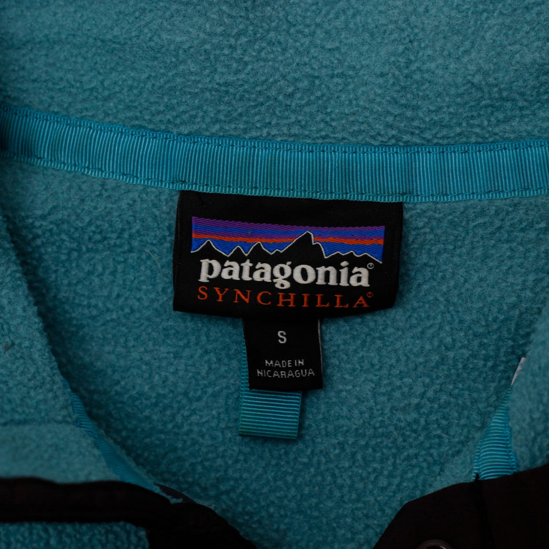 Mens Patagonia Synchilla Snap-T Fleece Pullover Jacket | Migration_Jackets - Back View | Fashion Rerun