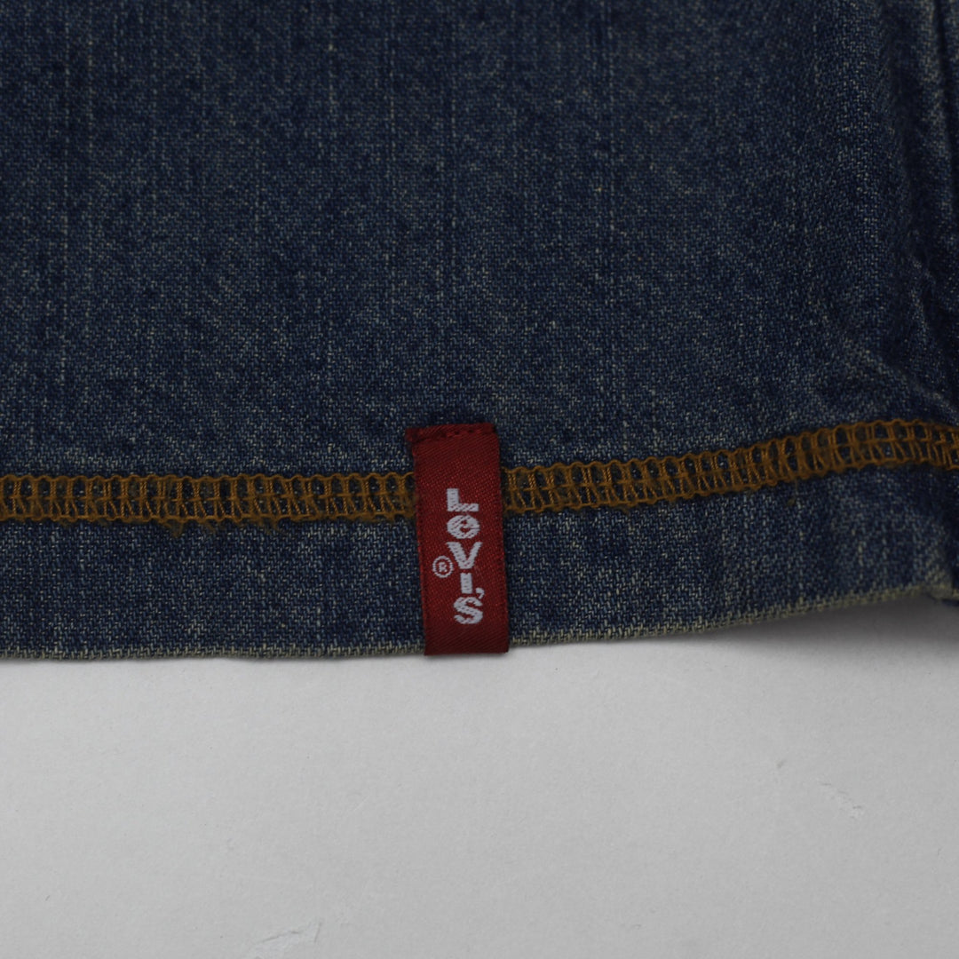 Y2K Ladies Levis Denim Halter Top Size XL