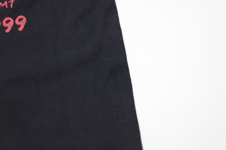 1999 Vintage Motley Crue Tour T-Shirt Made In USA Black Murina L