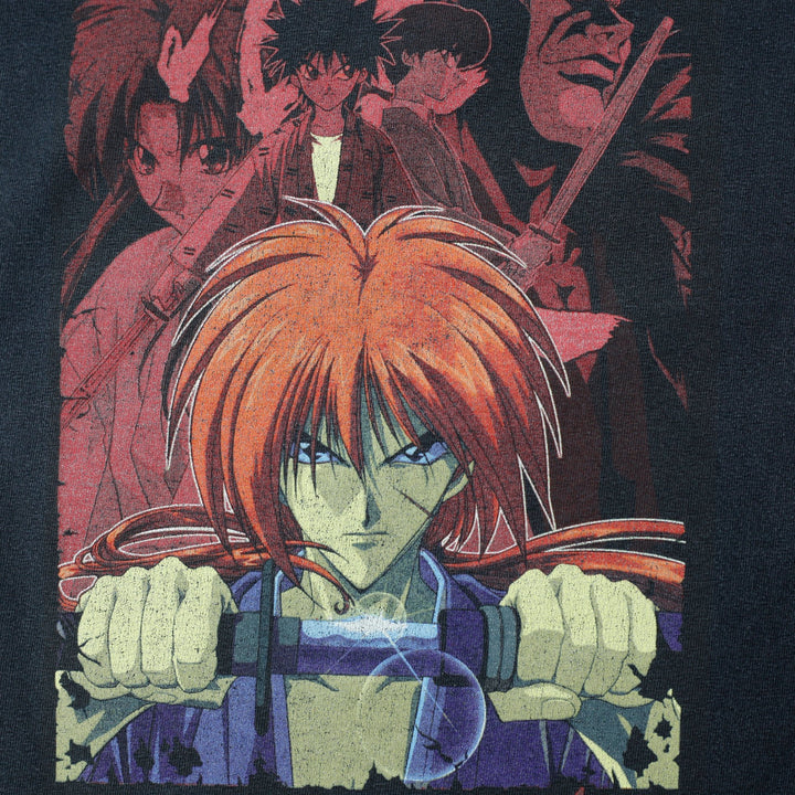 Vintage 90’s Rurouni Kenshin T-Shirt Manga Anime | Migration_T-Shirts - View 7 | Fashion Rerun