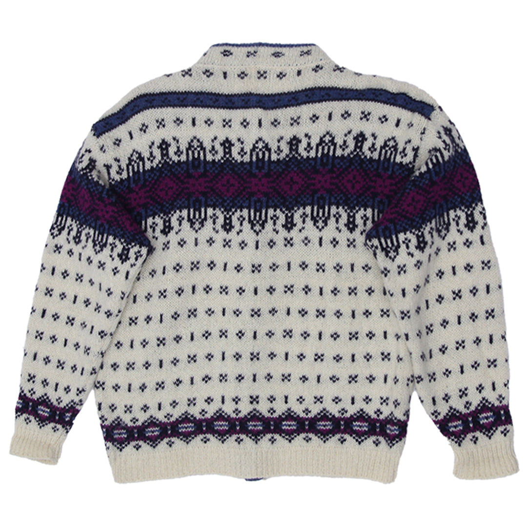 Vintage L.L Bean Knitted Sweater Cardigan Made in USA Ladies - Fashion Rerun Vintage Migration_Sweaters