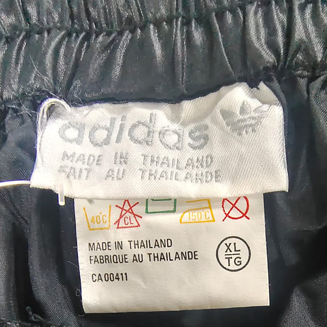 Vintage Adidas Waterproof Track Pants Black - Fashion Rerun Vintage Migration_Pants