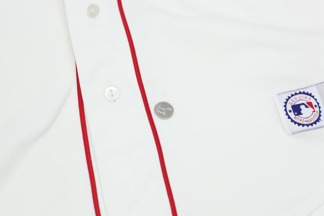 Vintage Majestic Boston Red Sox Baseball Jersey