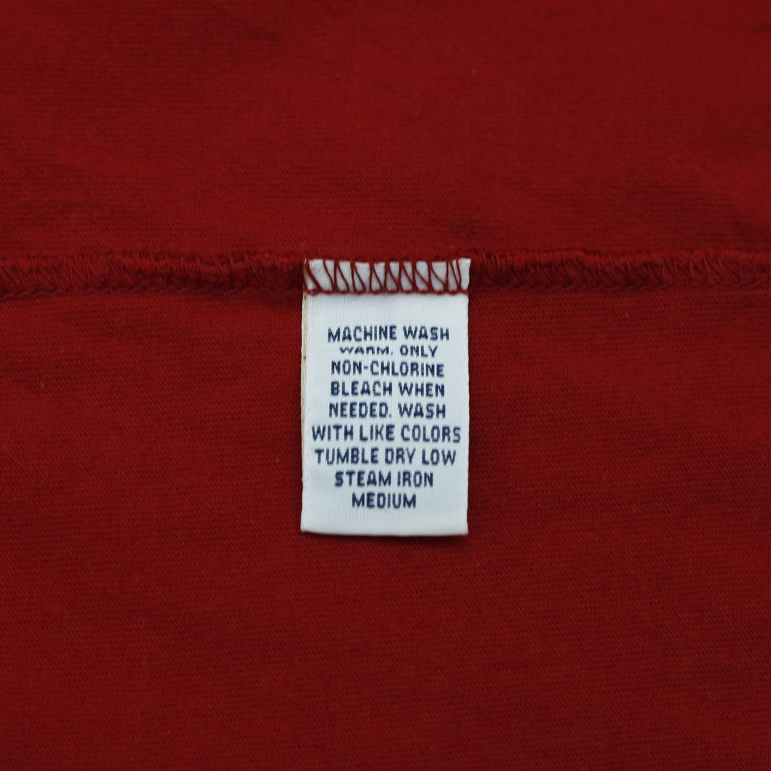 Mens Polo Ralph Lauren Red Polo Pocket T-Shirt Cotton Embroidered Classic
