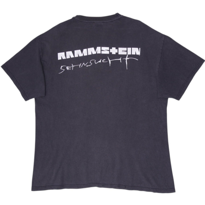 Vintage 1998 Rammstein Sehnsucht Album Era T-Shirt Size XL