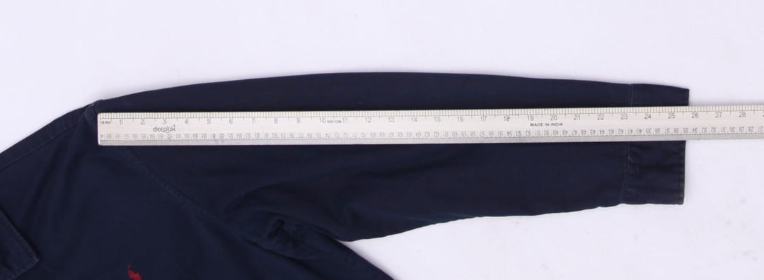 Vintage Polo By Ralph Lauren Navy Blue Full Zip Harrington Jacket L | Migration_Jackets RL Collection - View | Fashion Rerun