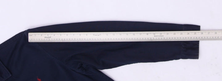 Vintage Polo By Ralph Lauren Navy Blue Full Zip Harrington Jacket L | Migration_Jackets RL Collection - View | Fashion Rerun