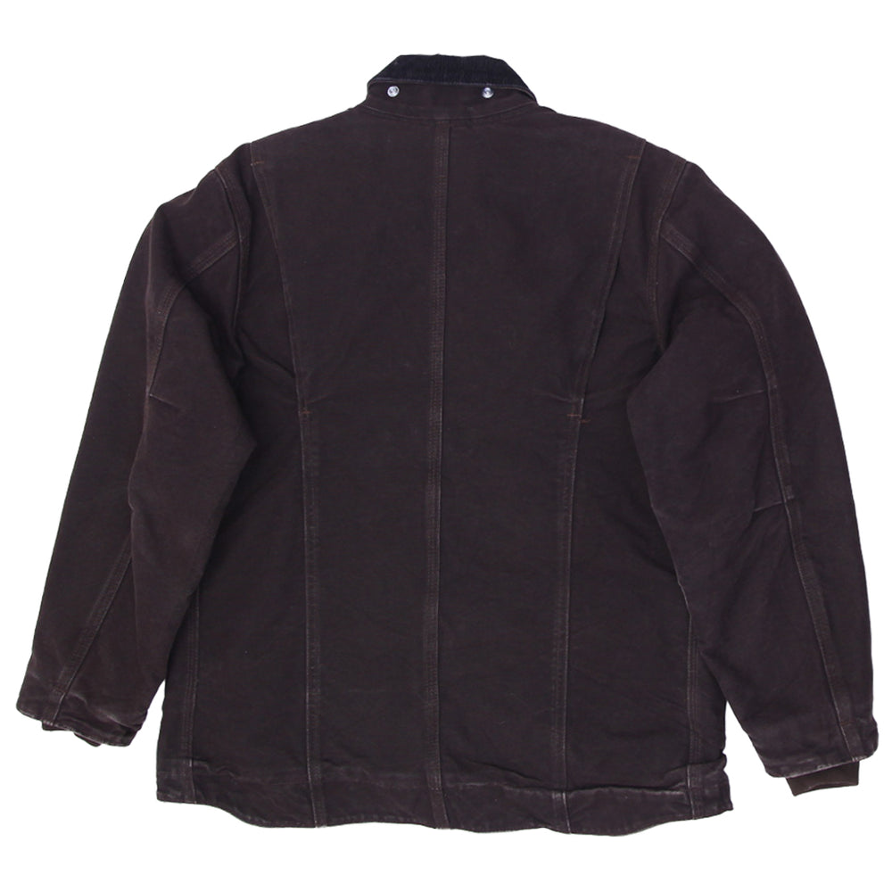 Carhartt Detroit Jacket Women's Sherpa Blanket Lined Work Brown WC061 DKB featuring durable workwear design