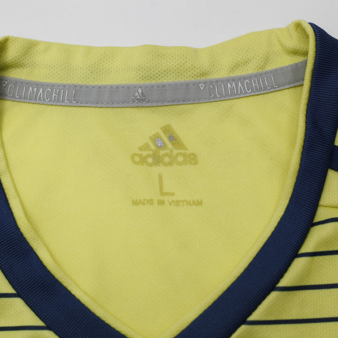 Mens Adidas Colombia 2018-19 Home Football Jersey Adidas Yellow Size L World Cup