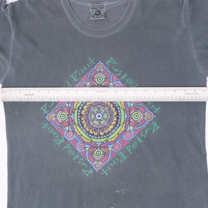 Vintage 90s Anvil Rusted Root Tour Concert T-Shirt Size M