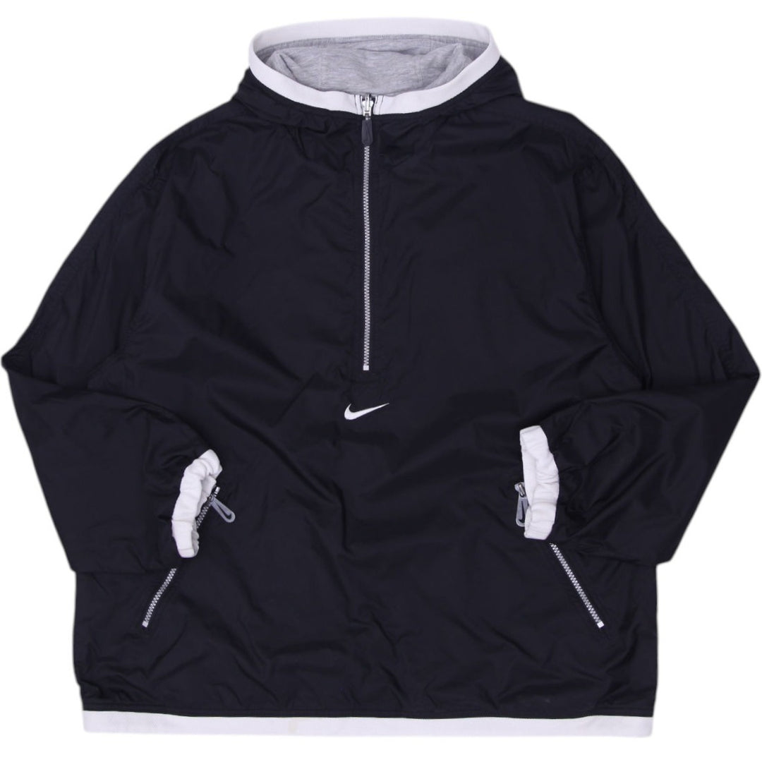 Vintage Ladies 90s Nike Reversible Windbreaker Pullover Hooded Jacket Size M | Migration_Jackets | Fashion Rerun
