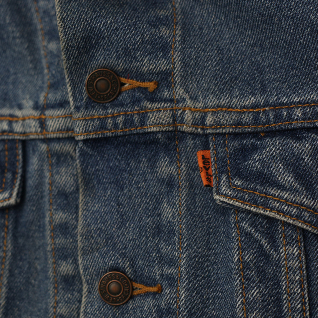 Vintage Levi Strauss Orange Tab Trucker Denim Jacket - Fashion Rerun Vintage Migration_Jacket