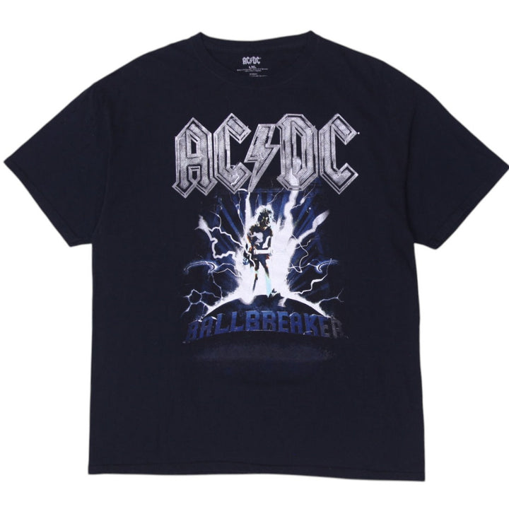 Mens AC/DC Ballbreaker Concert Tour T-Shirt Size L/XL