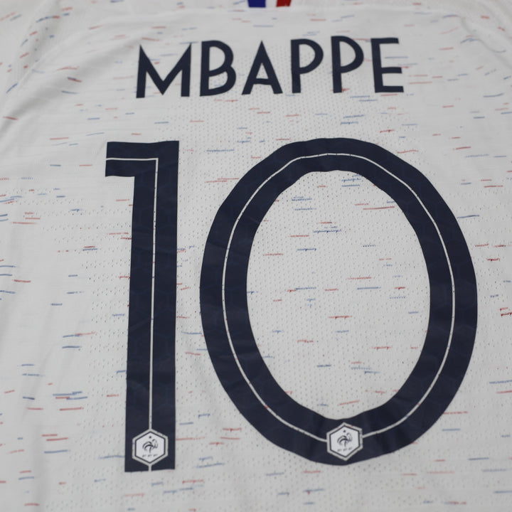 Mens Nike Soccer Jersey White 2018 Graphic FFF Team