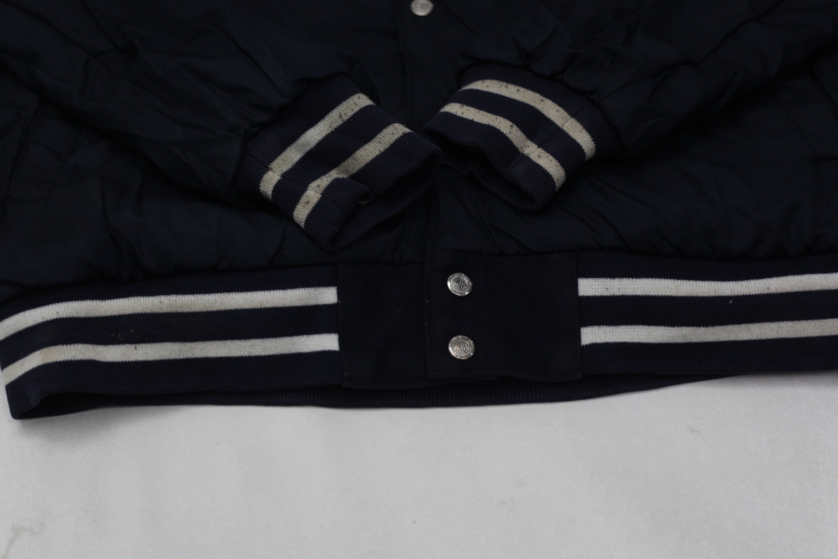 Shop Vintage JH Design New York Yankees Reversible Varsity Jacket