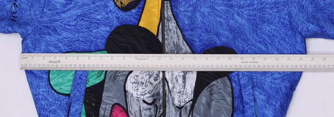 Vintage 80s Picasso Jacket Satin Abstract Art Bomber Windbreaker Size XXL | Migration_Jackets - Alternate Vie | Fashion Rerun