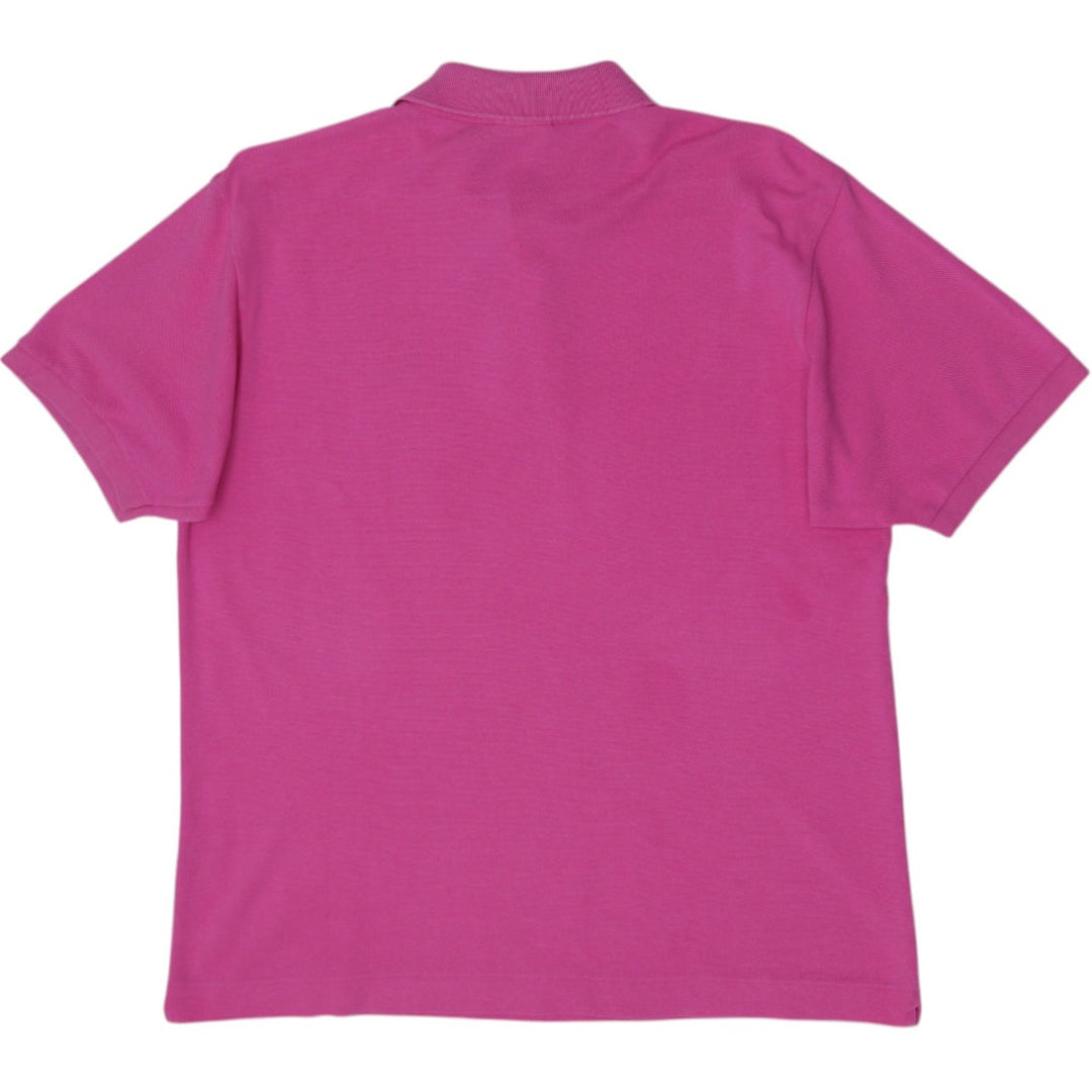 Mens Lacoste Slim Fit Short Sleeve Piqué Polo T-Shirt Pink Size 5