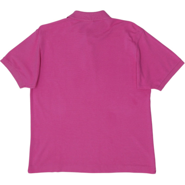 Mens Lacoste Slim Fit Short Sleeve Piqué Polo T-Shirt Pink Size 5