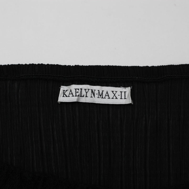 Y2K Ladies Kaelyn Max II Studded Ruffle Camisole Top